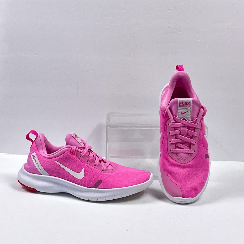 Nike Shoes Womens 5.5 Psychic Pink White Flex Experience RN 9 Running AJ5908-601